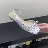 Nova coleção de verão: Sandálias charmosas com laço, bico aberto e salto grosso, em um estilo chique e de fada, sandálias romanas da moda estilo coreano para mulheres