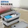 Balde Móvel Dobrável Multifuncional Grande Capacidade 22L Plástico Caixa de Armazenamento para Lavagem de Carro Roda Universal Caixa Portátil para Pesca