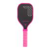 Pala de Pickleball de Fibra de Carbono en Colores de Postre para Golpes Precisos, Entrenamiento, Competición y Juego de Mini Pickleball