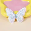 Acessórios de Roupa Borboleta de Lantejoula Dupla Camada DIY Acessórios de Cabelo para Crianças Decoração de Sapato e Chapéu Borboleta de Strass Decoração