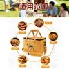 Bolsa Térmica Plegable y Lavable para Barbacoa Transfronteriza, Gran Capacidad, Se Puede Llevar en la Mano o Cruzada, y Se Puede Usar Repetidamente para Guardar Carne