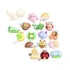 Alta qualidade mini produto inseto abelha caracol pato série animal cola creme material diy resina pequenos acessórios atacado