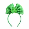 Festival Irlandés Transfronterizo Diadema de Trébol Verde St. Diadema de Lazo del Día de San Patricio Accesorios para Fiestas y Festividades