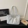 Bolsa de Bolinhas para Mulheres 2026 Nova Primavera Casual Moda Super Popular Classe Trabalho Bolsa Tote Grande Capacidade Bolsa de Ombro