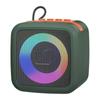 Hongxing * Novo Alto-falante Bluetooth com Luz Ambiente Carro Externo Alta Potência Subwoofer Pesado Mini de Mesa para Casa *