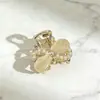 Pinza para el Cabello Pequeña de Gama Alta Estilo Ojo de Gato, Pinza Compacta y Exquisita para Medio Recogido para Mujeres, Nuevo Modelo 2025, Accesorio para el Cabello de Pinza para la Parte Posterior de la Cabeza
