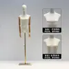Tienda de ropa accesorios para maniquíes mujeres escaparate plataforma de medio cuerpo perchero de ropa muñeco falso maniquí de vestido de novia expositor