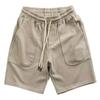 Hongxinjie Homens Exterior Wear Verão Fino Loose Shorts Tamanho Grande Casual Meia Calça Hong Kong Estilo High Street Calças Esportivas