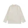 Wuli Bu Yi 2026 Primavera Outono Nova Camiseta Manga Longa Estilo Coreano Infantil Top Moda Meninas Gola Semi-alta Camisa Base