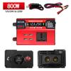 Inversor de Coche 12-24V Doble Voltaje Universal a 220V USB Múltiple Socket Inversor de Coche para Exteriores