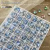 Decoraciones para Uñas de Pedrería de Cristal al por Mayor, Bolas de Pedrería Apiladas Blancas y de Colores para Uñas