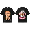 2026 Transfronterizo Primavera/Verano Mac Miller Nuevo Estilo Americano Cuello Redondo 300g Algodón Puro Hombro Caído Peso Pesado Manga Corta Camiseta Básica para Hombre