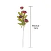 Flor de Loto Flor de Papel Rosa Té Flor Artificial Planta Verde Venta al por Mayor Decoración de Boda Artesanía INS Fabricante Transfronterizo Flor Falsa