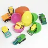 52 * 78 mm forma de huevo huevo retorcido mini coche huevo retorcido divertido 5*8 cáscara de huevo huevo de Pascua