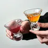Copas de vino pequeñas de estilo vintage únicas con diseño exquisito y atractivo, adecuadas para uso doméstico como copas de cóctel, copas de agua con gas y copas de jugo