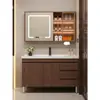 Nuevo mueble de baño estilo chino combinación lavabo integrado de cerámica lavabo de pie mueble lavabo lavabo lavabo