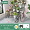 Suporte de flores de aço inoxidável suporte para suculentas escada de ferro de chão multicamadas sala de estar pátio externo suporte para vaso de flores
