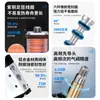 Válvula Solenoide 4V210-08 220V Control Válvula Neumática de Dos Vías Válvula de Aire Bobina 24V Válvula Electrónica de Dos Posiciones Cinco Vías 12V