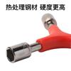 Herramienta de tres puntas hexagonal exterior herramienta combinada para reparación de bicicletas llave de vaso tipo Y de 8/9/10 mm