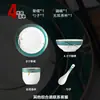 Vajilla de Hotel Cinco Estrellas, Juego de Platos, Tazones y Platos, Juego de Cuatro Piezas, Cuchara Nueva China para Sopa, Plato de Hueso, Soporte para Palillos, Juego de Seis Piezas