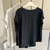 Camisa de Acetato con BurbujasEstilo vacacional, corte holgado, adelgazante, camisa para aire acondicionado, top casual y fresco de verano