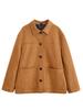 Roupas Femininas Transfronteiriças Outono e Inverno 2025 Nova Moda Casual Solta Justa Jaqueta de Camurça Jaqueta 2969061
