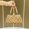 Nova bolsa de mão feminina de alta qualidade, bolsa transversal feminina, bolsa de mão de luxo leve, clutch elegante, bolsa de noite da moda cravejada de diamantes
