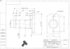 Flange de junta articulada tipo flange de lado plano com anel de retenção pino cantilever de aço 45# núcleo do eixo WHE01 em estoque
