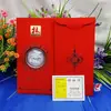 Plata de Ley 999 Año Nuevo Año del Dragón Monedas de Oro Conmemorativas Tocar Sobre Rojo Sobre Rojo Completo Plata Actividad Regalo Sobre Rojo Venta al Por Mayor