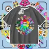 Ropa de Manga Corta Mundo de Dandy Camisetas para Niños Ropa Suelta de Verano para Niños Tops para Niños y Niñas