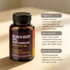 Cápsulas de Aceite de Semilla Negra para el Cuidado del Cuerpo, Fórmula Compuesta para el Soporte Nutricional Gastrointestinal, Cápsulas Suplemento Dietético Diario
