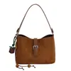 Bolsa de Axila Retro Simples Tendência Outono Feminina Tendência Nicho Versátil Grande Capacidade Ombro Único Transversal