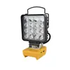 Luz de trabajo LED nueva transfronteriza para exteriores, camping, iluminación de ingeniería, foco adecuado para batería de litio DeWalt Dewei