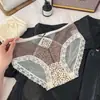 Braguitas de Malla Hueca con Estampado de Leopardo y Encaje Micro y Pequeño Sexy Lujo Ligero Satén Deseo Puro Triángulo de Seda de Morera Briefs para Mujer