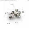 Adaptador Bidireccional de Doble Rosca Base de Cabezal de Trípode Tornillo Adaptador de Montaje de Cámara de 1/4 a 3/8