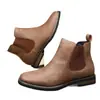 Nuevos Zapatos de Cuero para Hombre Zapatos Formales de Negocios Tallas Grandes para Hombre Zapatos de Comercio Exterior de Amazon Hombre 11005