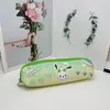 Estuche de Lápices de Dibujos Animados Sanrio Kuromi Gato Kt My Melody Cinnamoroll Perro de PC Bolsa de una Sola Capa con Cremallera Estuche para Estudiantes