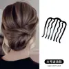 Grampo de Cabelo Pente Invertido de Quatro Dentes Presilha de Cabelo em Forma de U para Mulheres, Ferramenta Diária para Penteado Preguiçoso, Ferramenta Mágica para Prender Coques