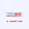 Adecuado para Pegatinas de Coche Toyota Camry Rav4 Corolla Levin Ruiz Guardabarros Gr Pegatina Trd Etiqueta Trasera