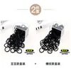 Elásticos de cabelo pretos elásticos para crianças, elásticos de cabelo para bebês, cordas de cabelo que não danificam, elásticos de polegar de alta elasticidade, acessórios de cabelo