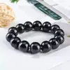 Pulseira de Obsidiana Sintética de Círculo Único para Homens e Mulheres, Pulseira de Cristal da Moda e Simples para Mulheres, Itens de Presente Exclusivos de Balcões de Lojas Online
