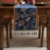 Atmosfera Festiva de Feriado Transfronteiriça Bandeirinha de Mesa de Natal de Alto Nível Jacquard Bandeirinha de Chá Decoração de Feriado para Gabinete de TV Mesa de Jantar