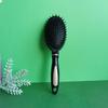Peine masajeador antiestático con bolsa de aire, peine con cojín de aire, peine antiestático para cabello rizado, peine con hebilla interior, peine enrollable, peine con nervaduras