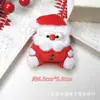 Accesorios de peluche de Santa Claus muñeco de alce broche llavero para bolsa DIY accesorios para el cabello pasador accesorios para ropa calzado