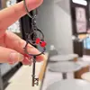 Pingente de Chave Colorido Macaron Gato KT Criativo Novo DIY Personalizado Moda Bolsa Chaveiro Chaveiro de Carro