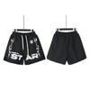 Comercio exterior Hellstar Estrella del infierno ropa deportiva casual de verano shorts de playa para hombre pantalones cortos para mujer entrega por lotes