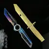 Nueva TemporadaDelta Force S11 Nueva Skin de Cuchillo Arma Cuerpo a Cuerpo de Aleación Remodelada con Rodamiento Giratorio