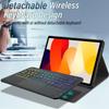 Adecuado para Redmi Pad Se 11 Pulgadas 2023 Cubierta Protectora de Teclado Táctil Retroiluminado Redmi Se Funda para Tablet