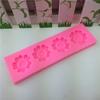 Molde de silicona DIY4 con forma de flor de 5 pétalos, para hornear pasteles de azúcar, venta al por mayor, directo de fábrica, nuevo