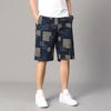 Shorts de Verano de Algodón Puro para Hombre Marca de Moda para Hombre Pantalones Sueltos de Media Longitud Ropa Exterior Pantalones Casuales de Playa Pantalones de Media Longitud de Alta Gama para Hombre